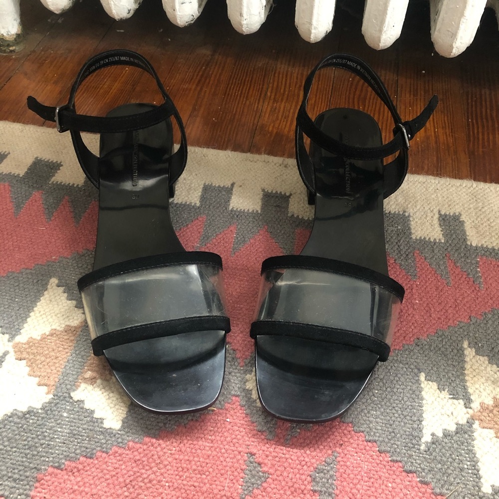 Zara basic sandal with heel
